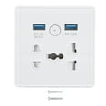 thumbnail image 3 of Prise Intelligente Télécommandée, Prise Murale Intelligente USB Contrôle par Application Prise Intelligente Ingénierie de Précision, 3 of 7