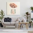 thumbnail image 2 of Cottage Mushroom Forest Plants Botanical & Floral Graphic Art Gallery Wrapped Canvas Print Wall Art, 2 of 7