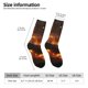 thumbnail image 2 of Balery Cool Fire Man Calcetas Largas con Estampado para Hombre y Mujer – Suaves y Transpirables, Talla Única (US 5-11), 2 of 6