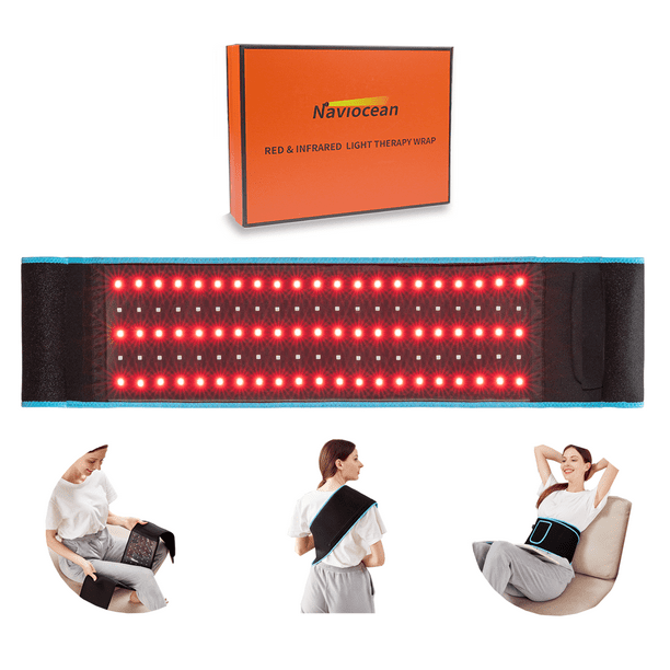 Naviocean Infrared Red Light Therapy Belt for Body Device Wrap, Near
