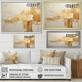 thumbnail image 4 of Designart "Beige Minimalistic Horizon I" Abstract Painting Floater Framed Wall Art Living Room, 4 of 5