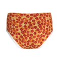 thumbnail image 2 of Pofeuu Pizza Print Boy's Briefs Toddler Boys' Underwear, Organic Cotton, Comfort Briefs-Medium, 2 of 7