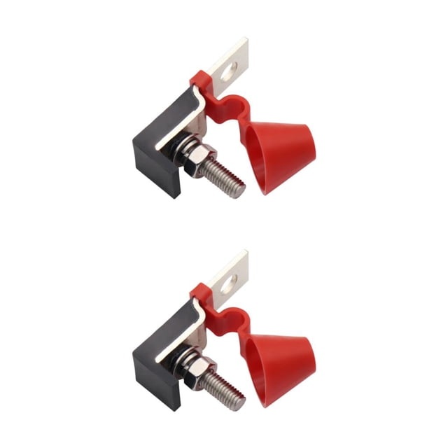 Transemion Marine Terminal Fuse Block for Boat Compact and Waterproof 100A 6.2 x 2 x 4.5cm 2Set