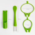 thumbnail image 3 of Fork Pack Tool Sets Fork For The Jar Kitchen Fork 304 Stainless Gifts Suitable For Olives Green, 3 of 8