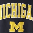 thumbnail image 3 of Youth Colosseum Navy Michigan Wolverines 2-Hit Team Pullover Hoodie, 3 of 4