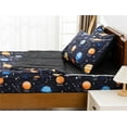 thumbnail image 6 of NTBED 3-Piece Kids Comforter Set - Zipper Bedding for Boys, Twin - Outer Space Galaxy Theme, 6 of 7