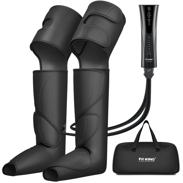 Masajeador de Pies y Piernas FIT KING con Controlador de Mano para Circulación y Relajación
