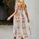 thumbnail image 4 of Vestido largo bohemio con hombros descubiertos Ticfox color albaricoque XL, 4 of 6