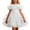 White, variant on Toddler Girls Dresses Puffy Gown For Pageant Performance Recital Flower Girl Dresses Size 18-24Months