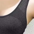 thumbnail image 4 of Nilvkv Sports Bras for Women, Sports Bra, Solid Yoga Bra Fast Dry Sweat Wicking Active Intimate Black 42BC, 4 of 5