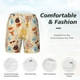thumbnail image 5 of Balery Summer Travel Mens Swim Trunks Swim Shorts for Men Quick Dry Inseam Beach Shorts with Compression Liner Pocket-Medium, 5 of 9