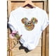 thumbnail image 2 of Disney Short Sleeve Sweet Trend 90s Women Print Clothing Mickey Mouse Casual Tee Shirt Fashion Cartoon Graphic T-shirtsXXL Gao Jinjia LED, 2 of 2