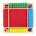 thumbnail image 4 of Wooden Math Dice Game,  Funny 4 Players Dice Game Portable  For Pub For Adult Green Bottom,Red Bottom, 4 of 8