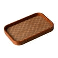 thumbnail image 4 of KLKCMS Jewelry Display Tray Wooden Frame Storage Tray for Side Table Smooth Surface 24x16x2.5cm, 4 of 9
