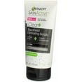 thumbnail image 5 of Garnier SkinActive Clean+ Blackhead Eliminating Face Scrub, Charcoal, 5 fl oz (3 Pack) (Bundle), 5 of 5