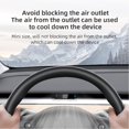 thumbnail image 4 of Car Speedometer Display, LCD HUD Display Remaining Power Automatic Brightness Adjust  Belt Alert  for  Model Y, 4 of 7