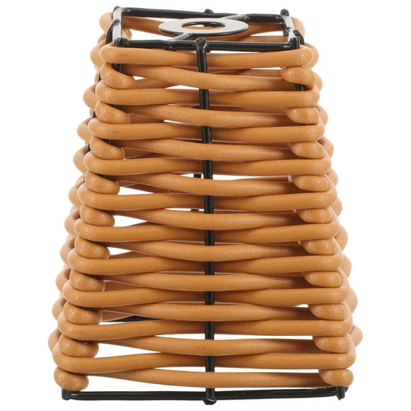 Tea House Lampshade Rattan Lamp Cover Woven Lamp Cover Decorative Woven Lampshade Decor