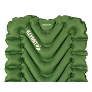 Klymit Static V Long Sleeping Pad, Inflatable Lightweight Camping Air Mattress for Backpacking, Hiking & Outdoor Comfort, Green
