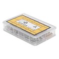 thumbnail image 1 of Watch Crowns Watch Crowns Lot Watch Parts 76pcs Watch Crown Assorted Parts Accessories 2.5T Steel Repair Replacement Tool Box, 1 of 8