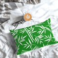 thumbnail image 5 of Disketp Bamboo Throw Pillow Case Cushion Covers,Cushion for Bedroom,Couch,Home-14"x20", 5 of 6