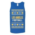 thumbnail image 2 of Wild Bobby City of Los Angeles LAR American Football Fantasy Fan Sports Men Tank Top, Royal, Small, 2 of 6