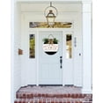thumbnail image 3 of Bees & Butterflies Welcome Here Front Door Sign Funny Wreaths Hanging Wooden Plaque Decoration Round Rustic Wood Farmhouse Porch Decor for Home Front Door Decor, 11 x 11 Inch, 3 of 9