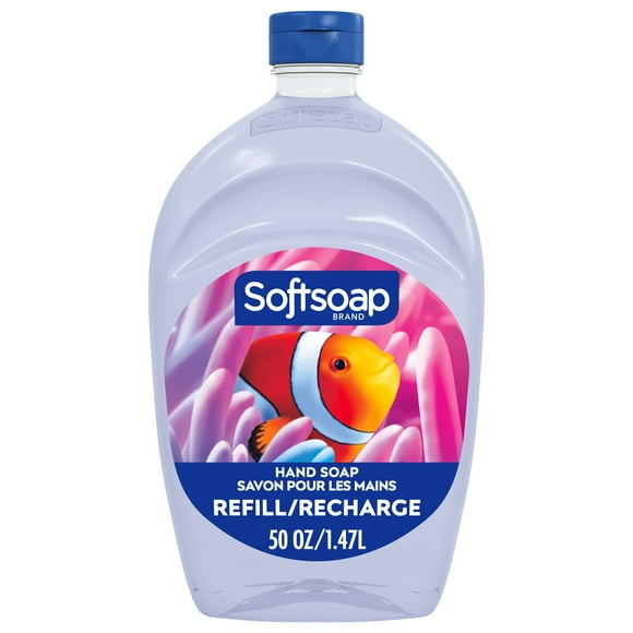 Softsoap Liquid Hand Soap Refill, Aquarium Series - 50 Fluid Ounce
