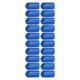 thumbnail image 1 of Cubierta De Tuerca De Tornillo De Freno De Pvc, 20 Piezas, 6mm De Diámetro Interior, Tapas De Pezón De Purga De Freno De Alta Durabilidad Para La Mayoría De Los Vehículos(Azul), 1 of 5
