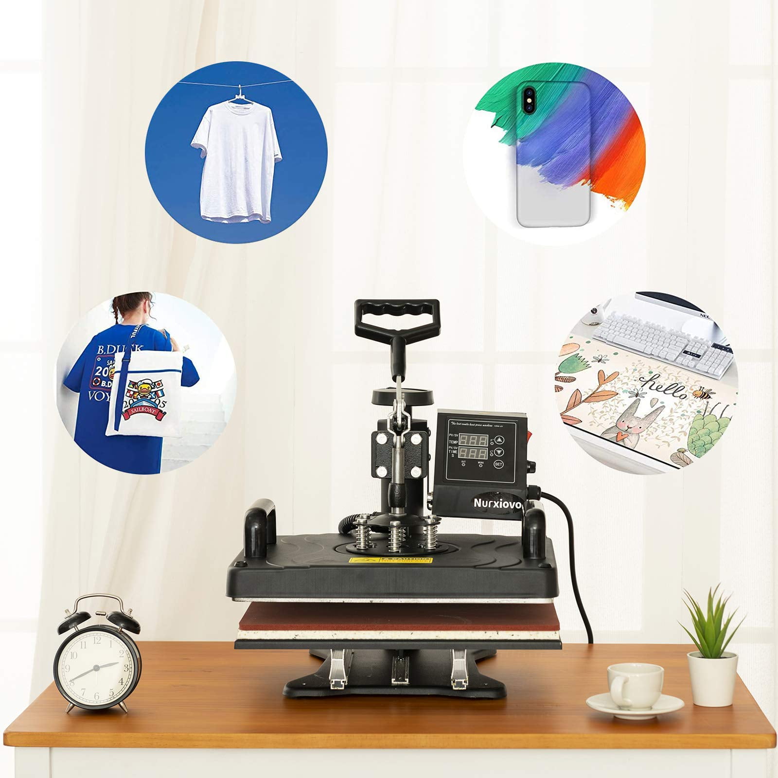 nurxiovo heat press machine