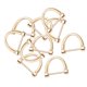 thumbnail image 3 of 10 piezas Hebillas D Anillos en D BLESIY dorado, 3 of 7