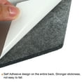 thumbnail image 4 of Unique Bargains Carreaux de Tableau d'Affichage en Feutre Autocollants Hexagonaux, Gris Foncé 4 Pack, 4 of 5