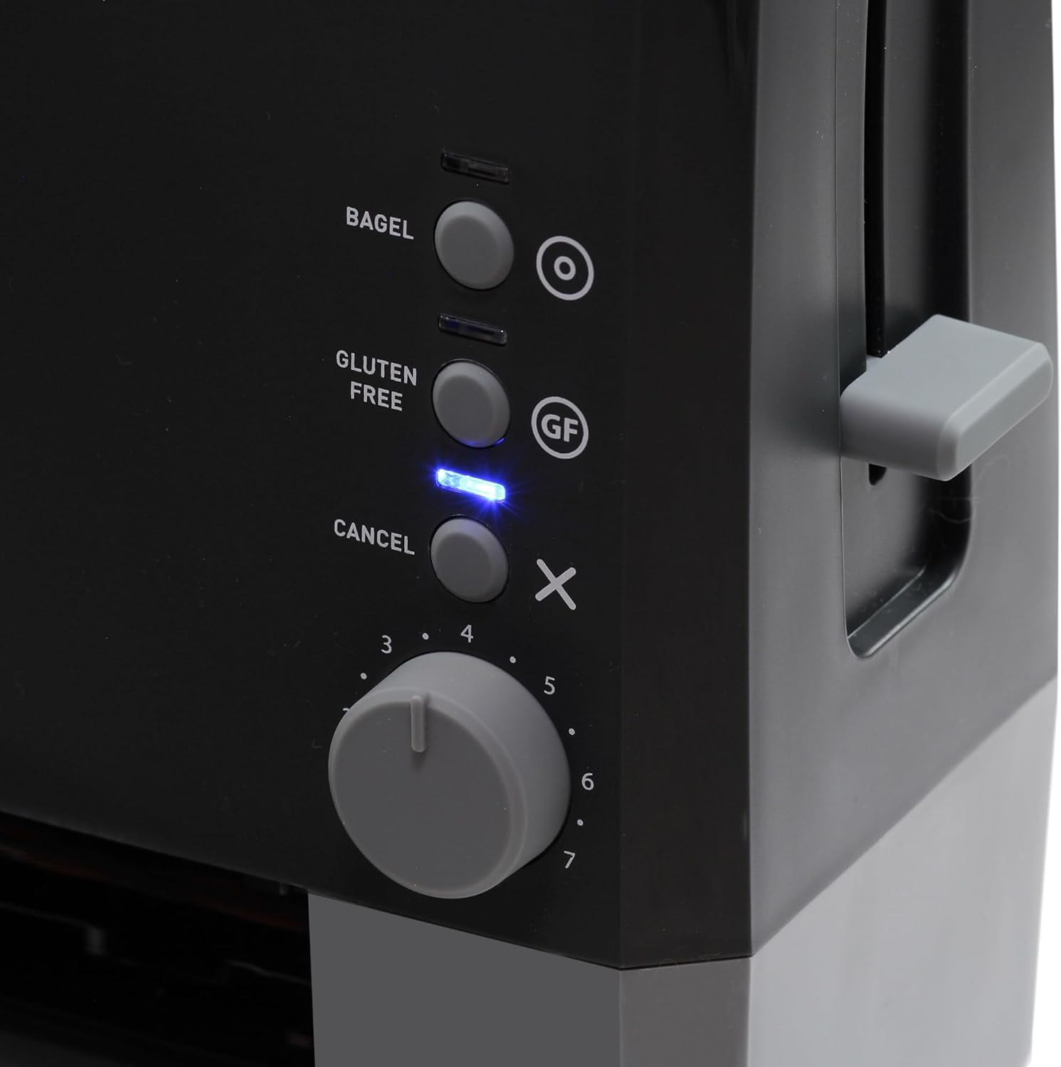 QuikServe 2-Slice Toaster with Bagel and Gluten-Free Settings