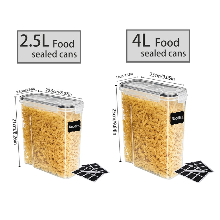 Asnews 4-Piece Airtight Food Storage Containers with Lids photo 2