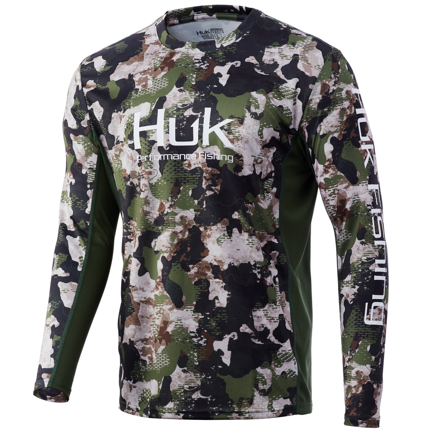 HUK Men's Icon X Camo Long Sleeve Performance Fishing Shirt, Fade-New  Superior, Medium 