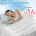 thumbnail image 3 of Black White Ombre Cooling Blanket,Lightweight Breathable Summer Throw Blanket with Double Sided Cold Effect,Vintage Minimalism Abstract Stripes Picnic Blankets Bed Sheet for Hot Sleepers 30"x40", 3 of 8