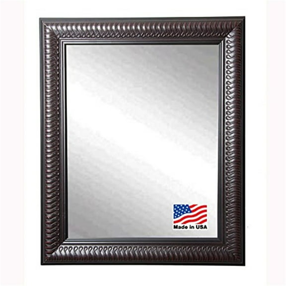 Rayne Ava Collection Royal Curve Accent Wall Mirror - (21 x 25)
