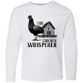 thumbnail image 3 of Inktastic Chicken Whisperer Long Sleeve Youth T-Shirt, 3 of 5