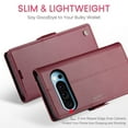thumbnail image 3 of ETFAST Leather Phone Case Wallet With Card Holder Zipper For Google Pixel 9 Pro XL 8 Pro 8A 7A High Quality Leather Phone Case, 3 of 11