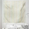 thumbnail image 1 of Pastel Tapestry, Hand Drawn Look Beads Like Striped Design Geometric Abstract Retro Motif, Fabric Wall Hanging Decor for Bedroom Living Room Dorm, 5 Sizes, Ivory and Multicolor, by Ambesonne, 1 of 1