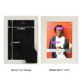 thumbnail image 6 of Wexford Home Textured 3.5" x 5" White Picture Frame (Set of 6), 6 of 6