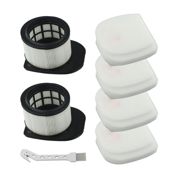 IZ400/IZ420 Filter Set for Shark Stratos Cordless Vacuum 2 Post Filters 4 Foam and Felt Filters and Cleaning Brush