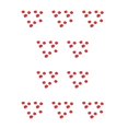 thumbnail image 1 of Kearding 10 Uds. Cordón de resorte cerraduras cuerda palanca cordón retenedor cordón cordón tapón para mochilas ropa deportiva rojo Rojo 10piezas, 1 of 6
