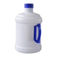 thumbnail image 2 of DYNWAVECA Reusable Water Bottle Container Water Storage Bucket 3L Pet Leakproof Empty Easy Grip Multifunctional for Barbecue RV Outdoor Milky White Blue, 2 of 7