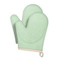 thumbnail image 1 of GUOOL Kitchen Mitts, Kitchen Cooking Grill Gloves Hanging Portable Heat Resistant Oven Regular, 1 of 9