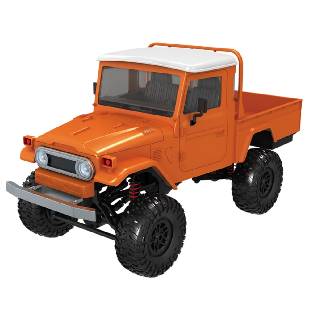 orange rc truck