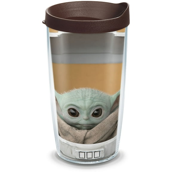 Tervis The Mandalorian Child Stare Double Walled Insulated Tumbler, 16oz, Classic