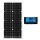 thumbnail image 3 of Panel solar USB, diseño exquisito del módulo de la célula solar del panel del cargador al aire libre del panel solar de 25W 18V, 3 of 8