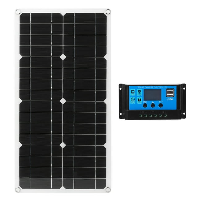 Módulo de células solares Jadeshay panel solar de 25 W 18 V Monocristalino instalación sin esfuerzo