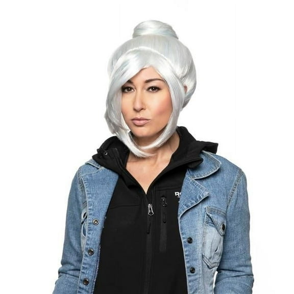 Victory - Jett from Valorant Game Wig, Sky White