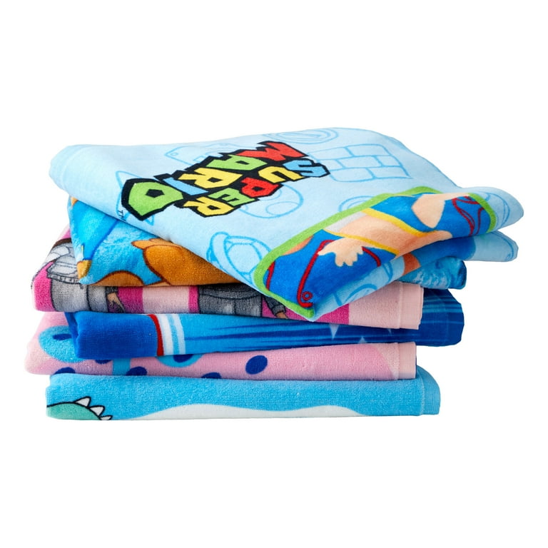 Super Mario Kids Beach Towel, 28x58, Nintendo - Walmart.com